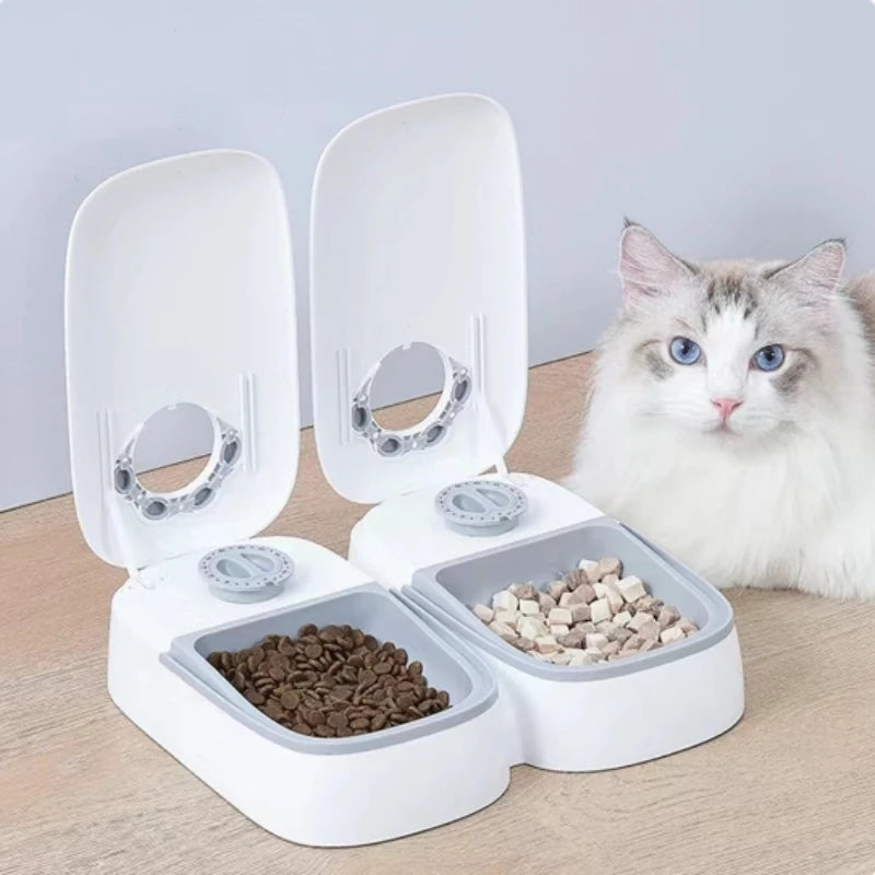 Single Automatic Pet Food Dispenser Bowl