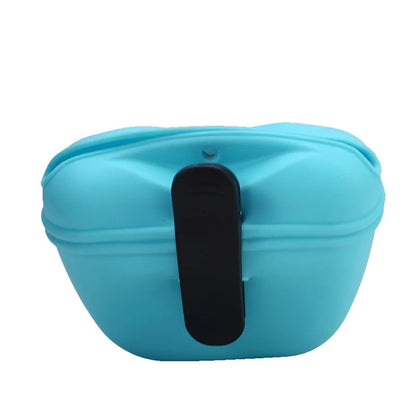 Silicone Dog Treat Bag Outdoor Feeder
