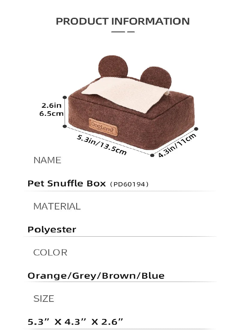 Dog Interactive Snuffle Toys