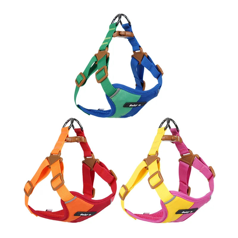 Reflective Dog Harness & Leash Set