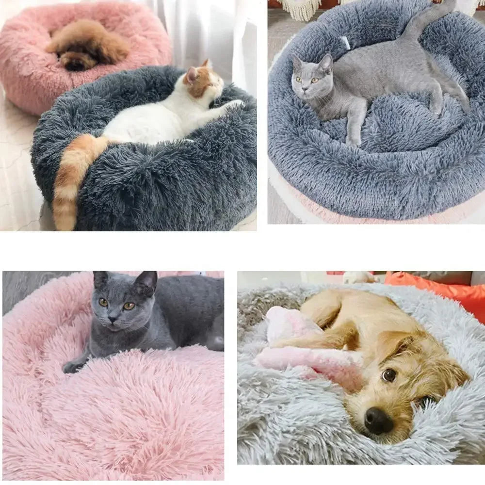 Comfortable Donut Cuddler Pet Bed