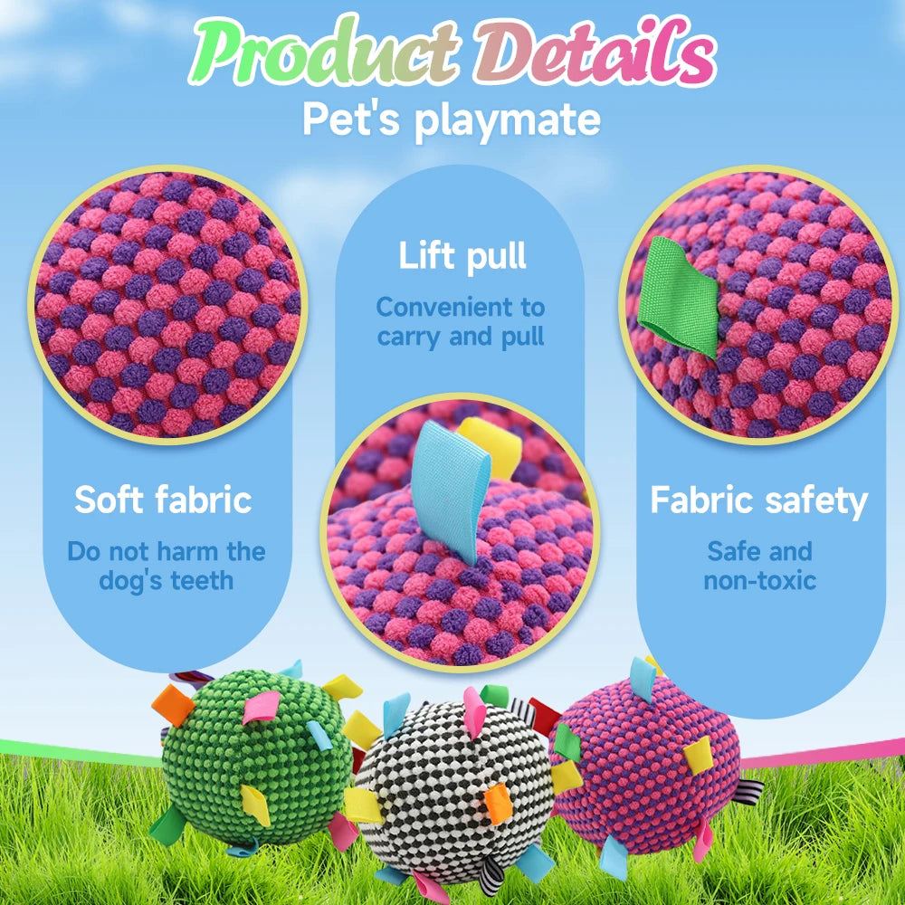 Interactive Ball Dog Toy Suitable for  Chewing Training