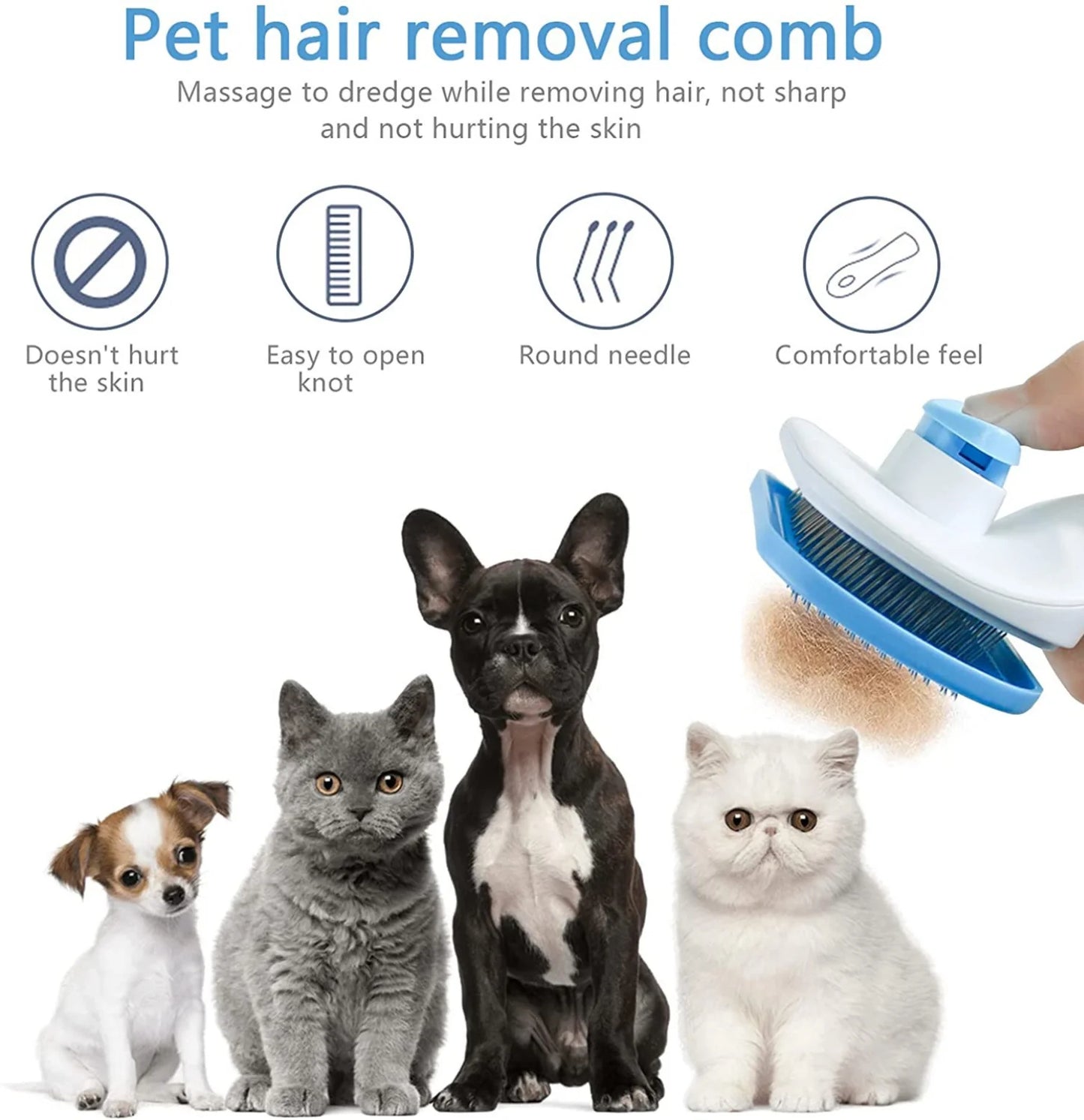 2-in-1 Pet Cleaning Brush