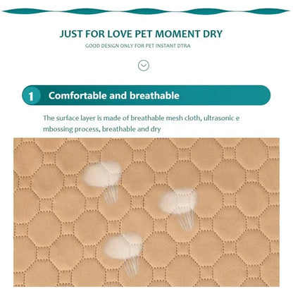 Dog Pee Pad Blanket Reusable