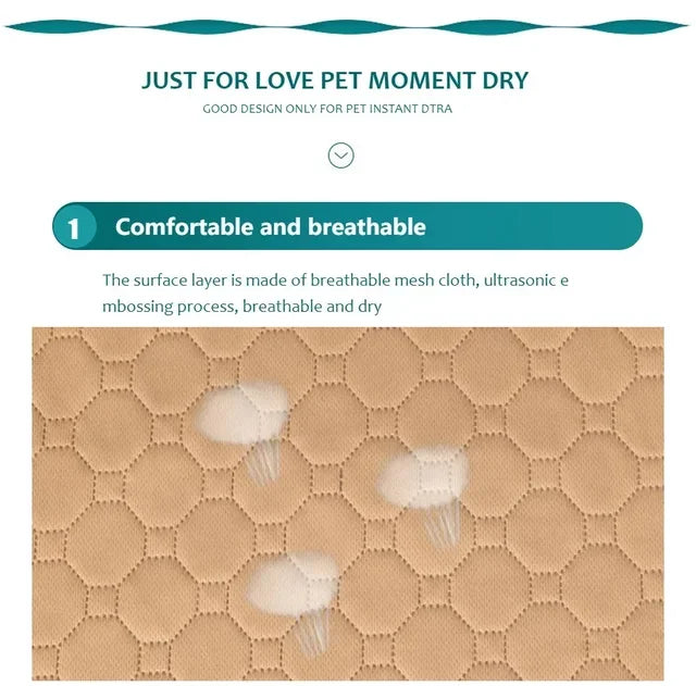 Dog Pee Pad Blanket Reusable