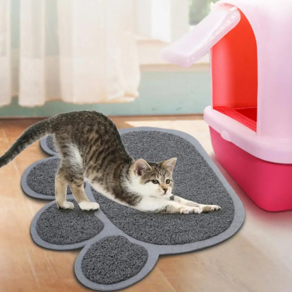 Cloth Claw Shape Cat Litter Pad