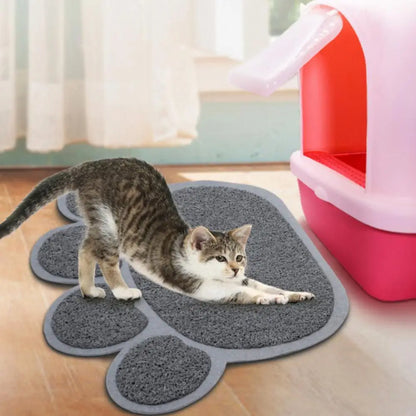 Cloth Claw Shape Cat Litter Pad