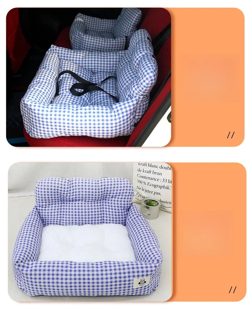 Dog Bed Travel Car Seat Cover