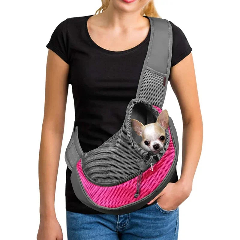 Pet Dog Portable Carrier Breathable Mesh
