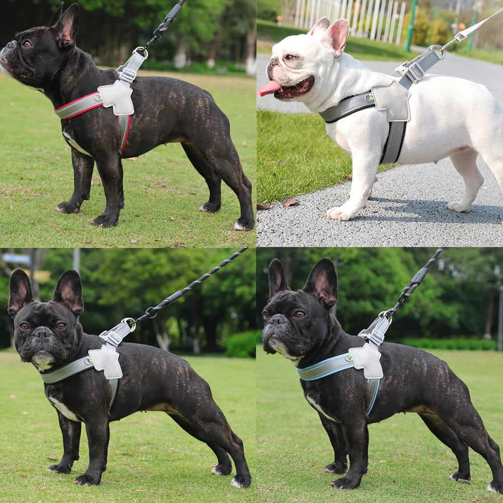 Adjustable Reflective Dog Harness