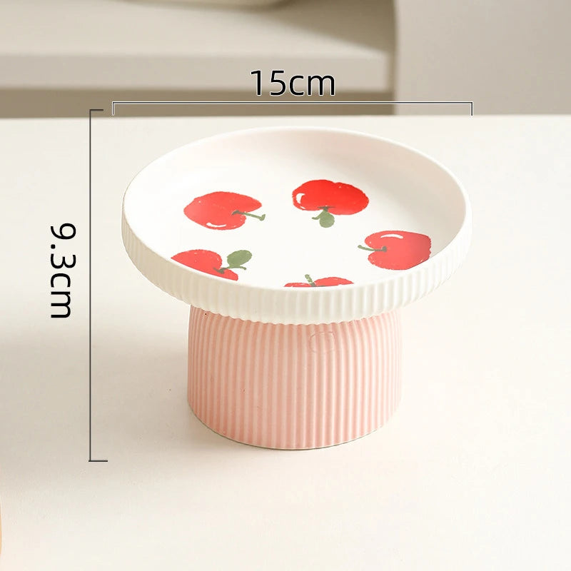 Elevated Ceramic Cat Bowl