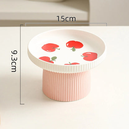 Elevated Ceramic Cat Bowl