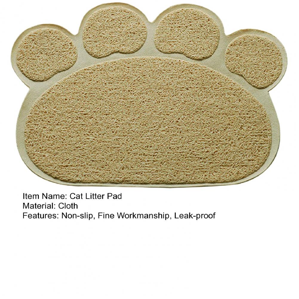Cloth Claw Shape Cat Litter Pad