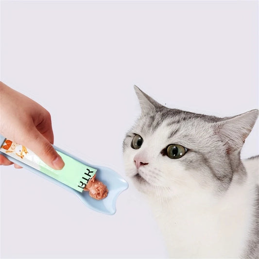 Pet Supplies Cat Strip Squeeze Spoon