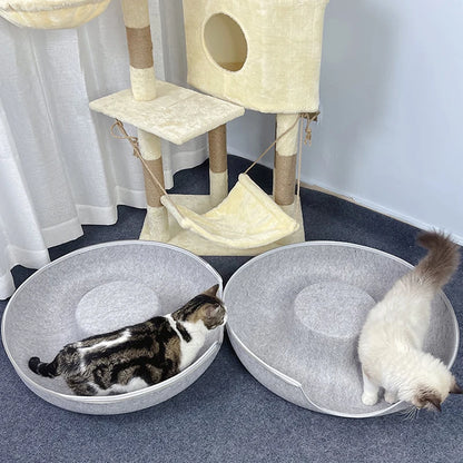 2-in-1 Interactive Felt pet House