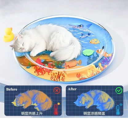 Summer Pet Inflatable Water-filled Mat