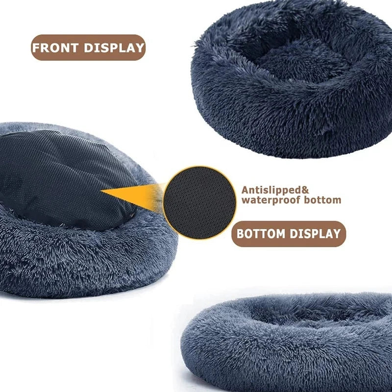 Round Pet Bed for Large Dog Bed