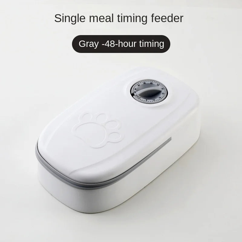 Single Automatic Pet Food Dispenser Bowl