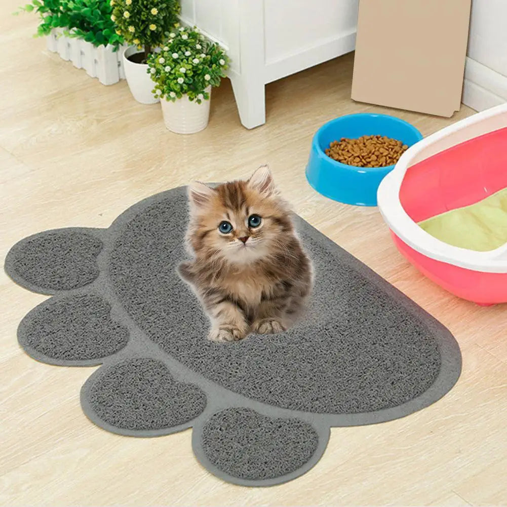 Cloth Claw Shape Cat Litter Pad