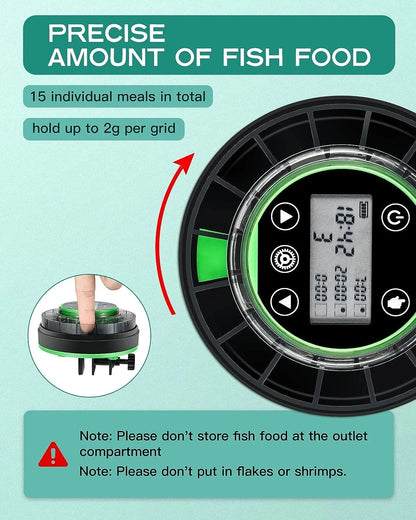 Automatic Food Dispenser with Timer