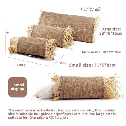 Pet Rabbit Arched Tunnel Toy