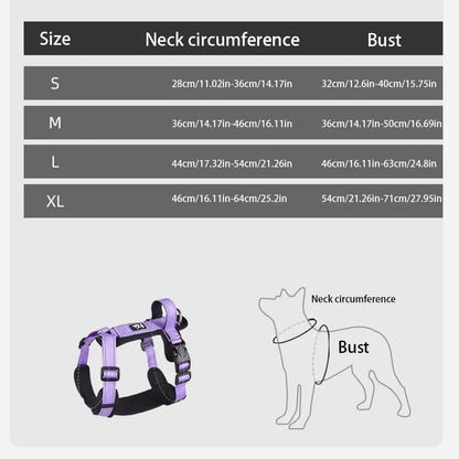 Reflective Adjustable Dog Harness
