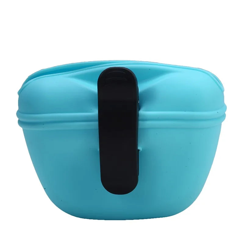 Silicone Dog Treat Bag Outdoor Feeder