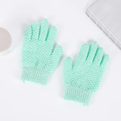 2PCS Exfoliating Bath Gloves