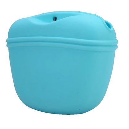Silicone Dog Treat Bag Outdoor Feeder