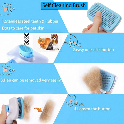 2-in-1 Pet Cleaning Brush