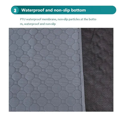 Dog Pee Pad Blanket Reusable