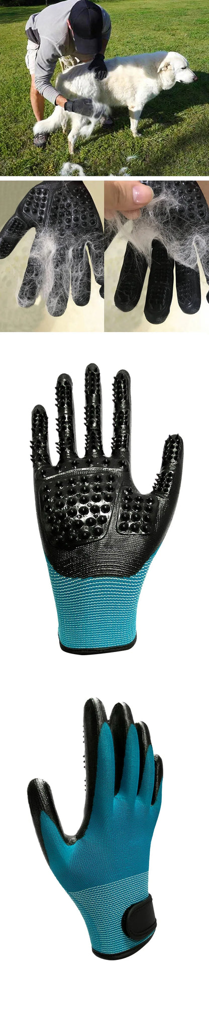 Silicone Pet Hair Gloves