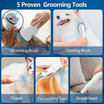 Pet Grooming Vacuum &  Kit