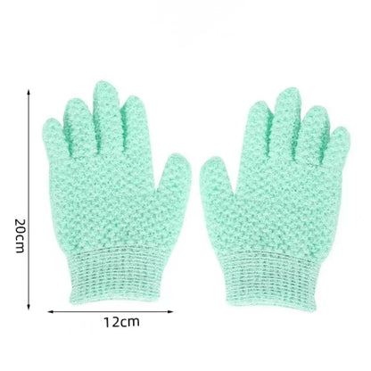 2PCS Exfoliating Bath Gloves