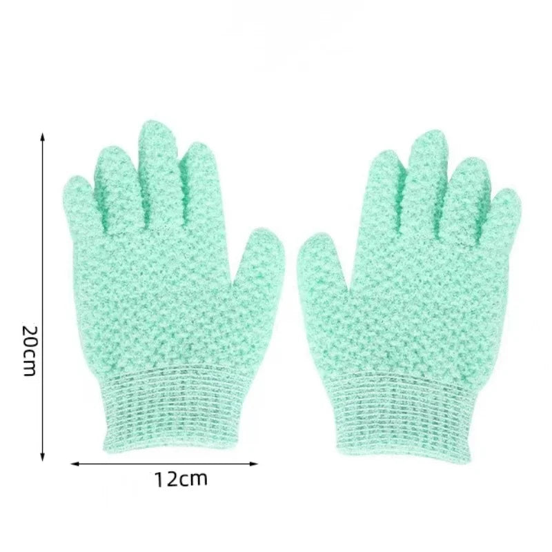2PCS Exfoliating Bath Gloves
