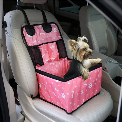 2025 New Dog Car Seat with Storage