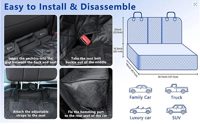 Pet Dog Carriers Travel Mat