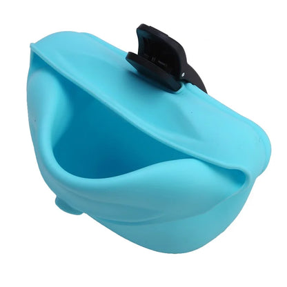 Silicone Dog Treat Bag Outdoor Feeder