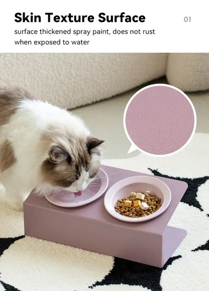 Pet Elevated Raised Food Water Bowls