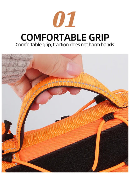 Multi Functional Nylon Reflective Dog Harness