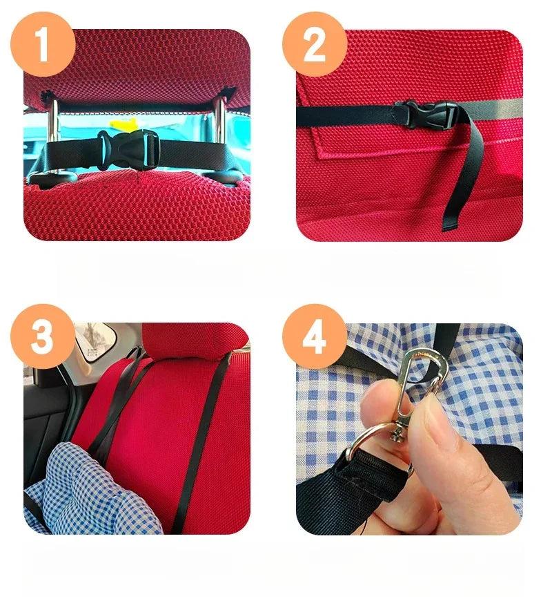 Dog Bed Travel Car Seat Cover